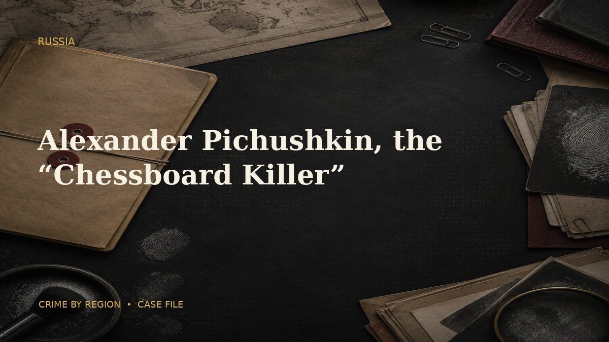 Alexander Pichushkin, the Chessboard Killer