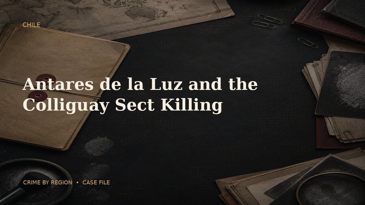 Antares de la Luz and the Colliguay Sect Killing