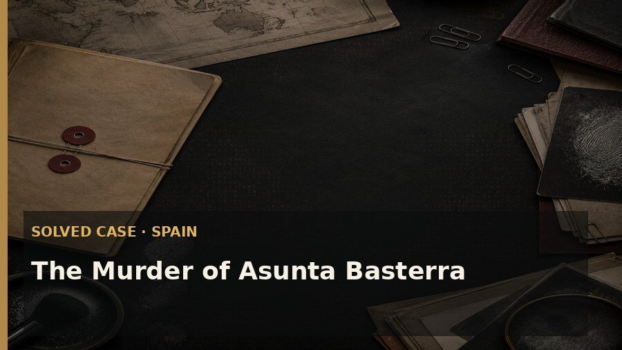 Editorial cover for The Murder of Asunta Basterra