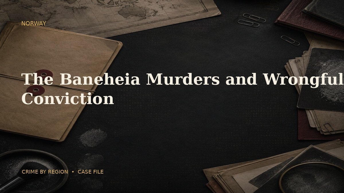 The Baneheia Murders and Wrongful Conviction