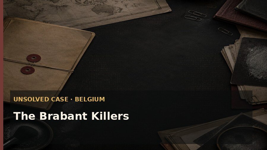 Editorial artwork for The Brabant Killers