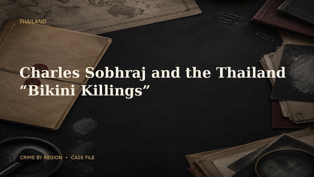 Charles Sobhraj Thailand case