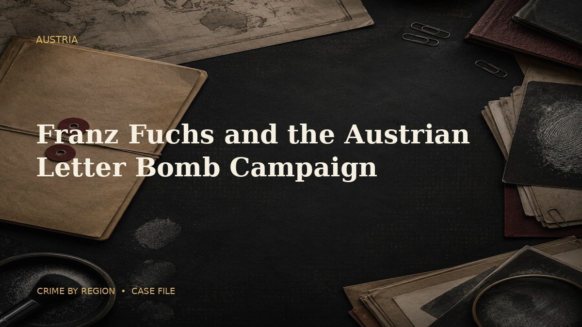 Franz Fuchs and the Austrian Letter Bomb Campaign