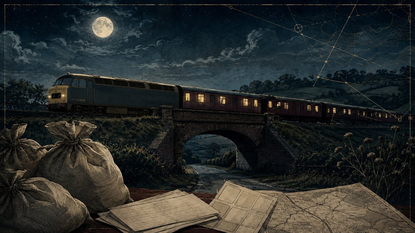 Editorial cover for The Great Train Robbery