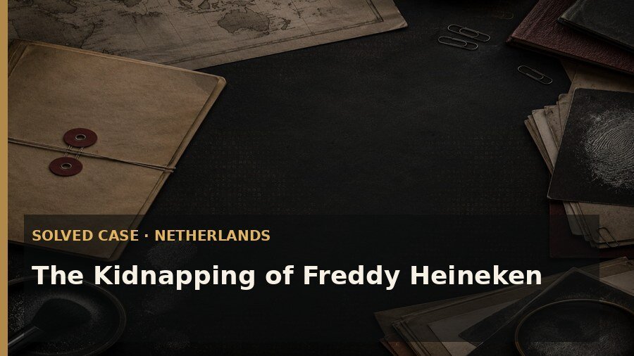 Editorial cover for The Kidnapping of Freddy Heineken