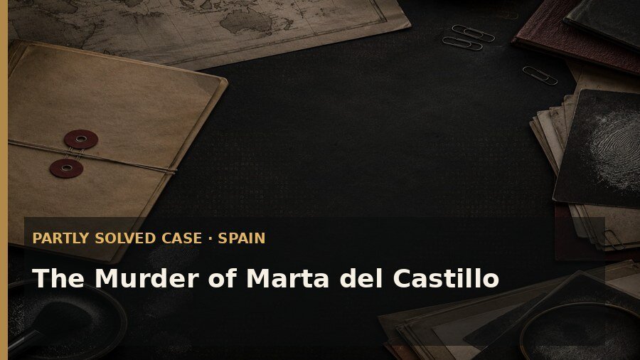 Editorial cover for The Murder of Marta del Castillo
