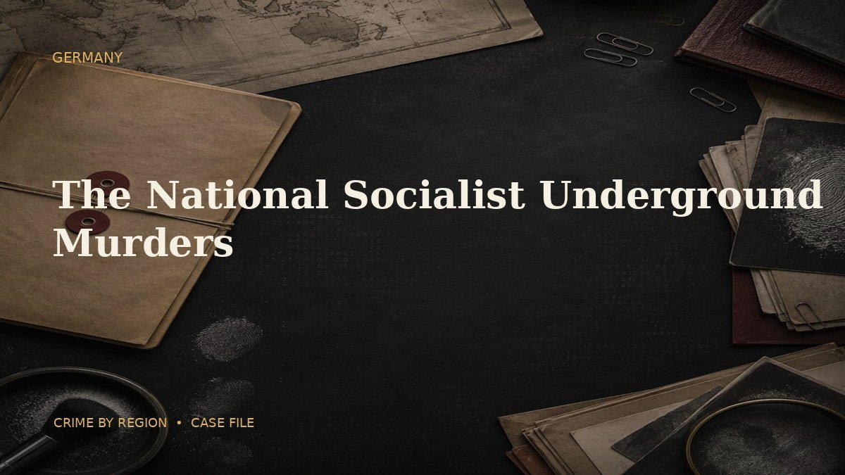 The National Socialist Underground Murders