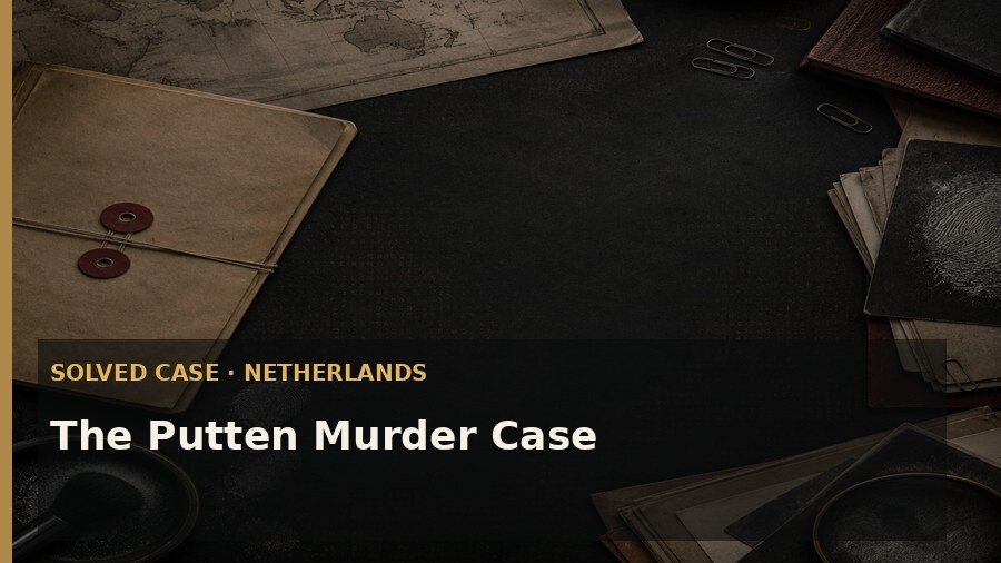 Editorial cover for The Putten Murder Case