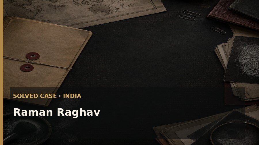 Editorial cover for Raman Raghav