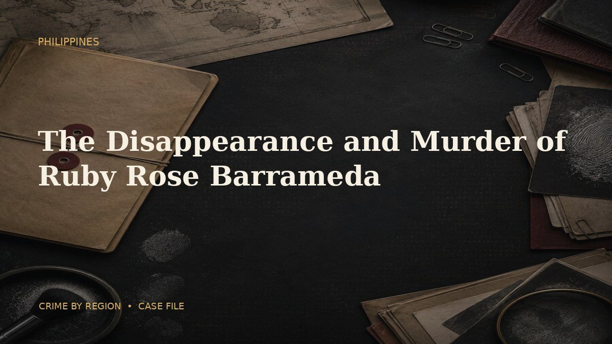 The Disappearance and Murder of Ruby Rose Barrameda