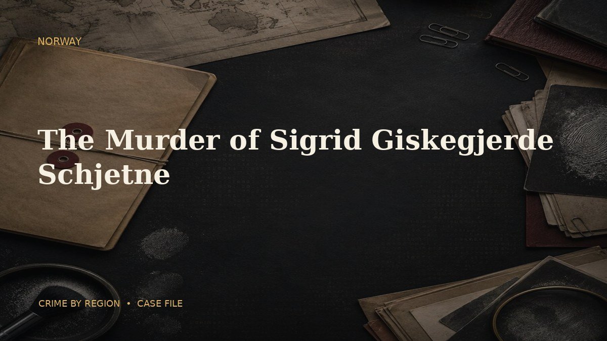The Murder of Sigrid Giskegjerde Schjetne