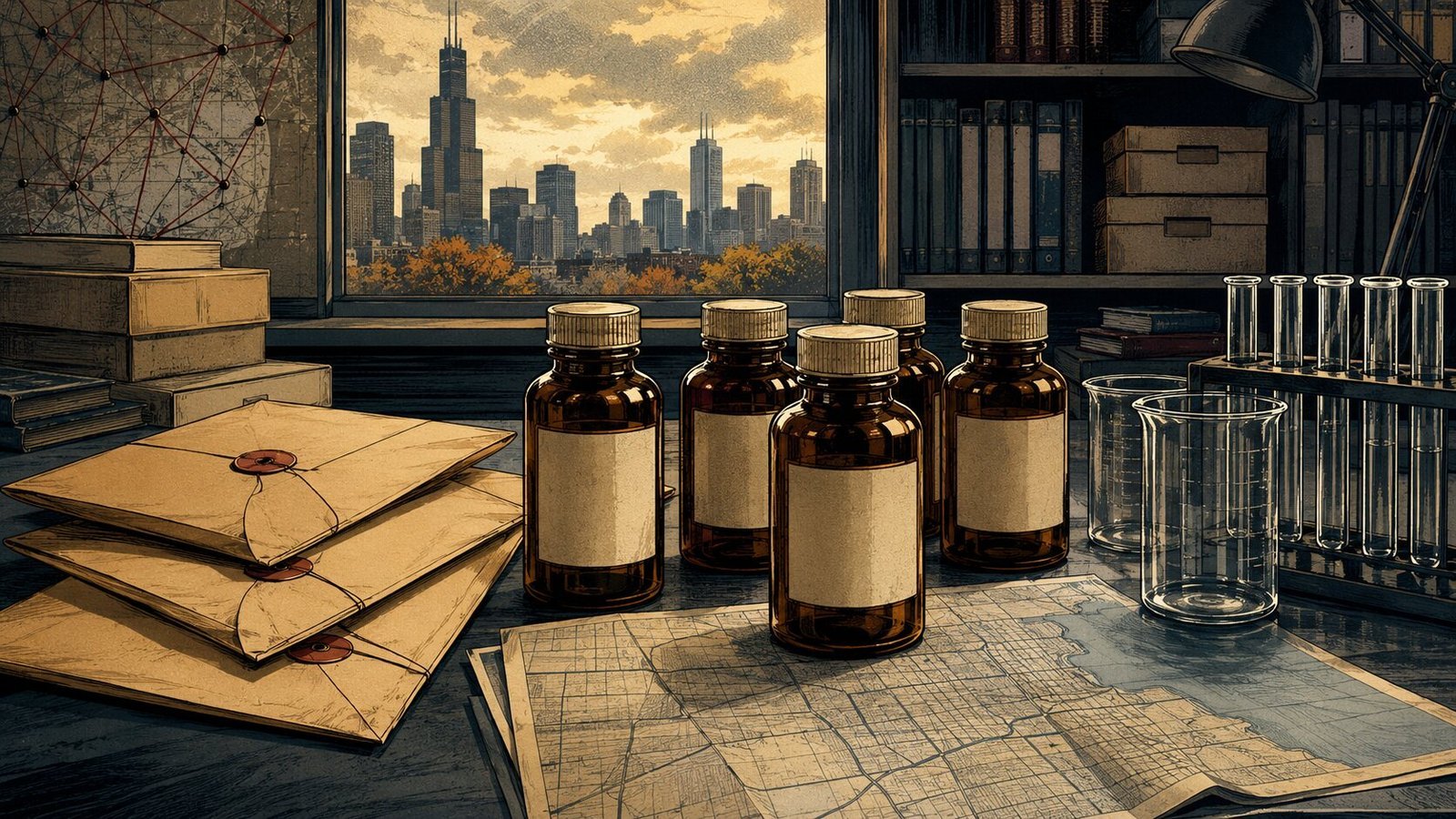 Editorial cover for The Chicago Tylenol Murders
